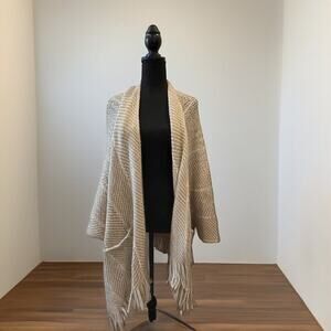 NWT Vince Camuto Open Front Cape Cardigan